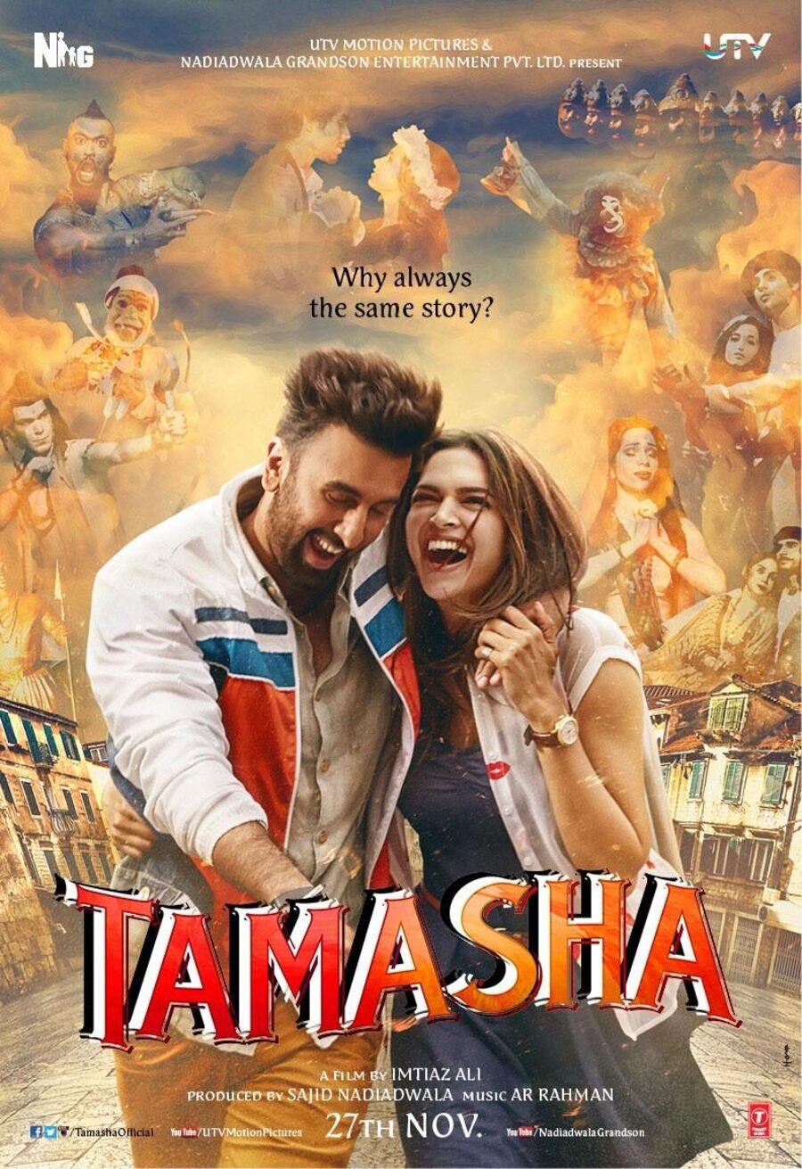 Cartel de Tamasha - Reino Unido