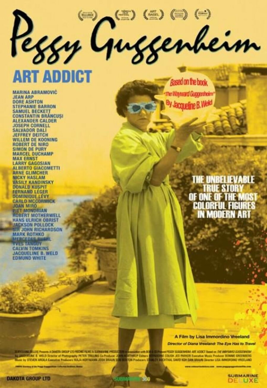 Cartel de Peggy Guggenheim: Art Addict - Estados Unidos