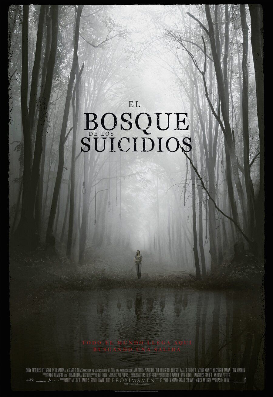 Cartel de El bosque siniestro - España