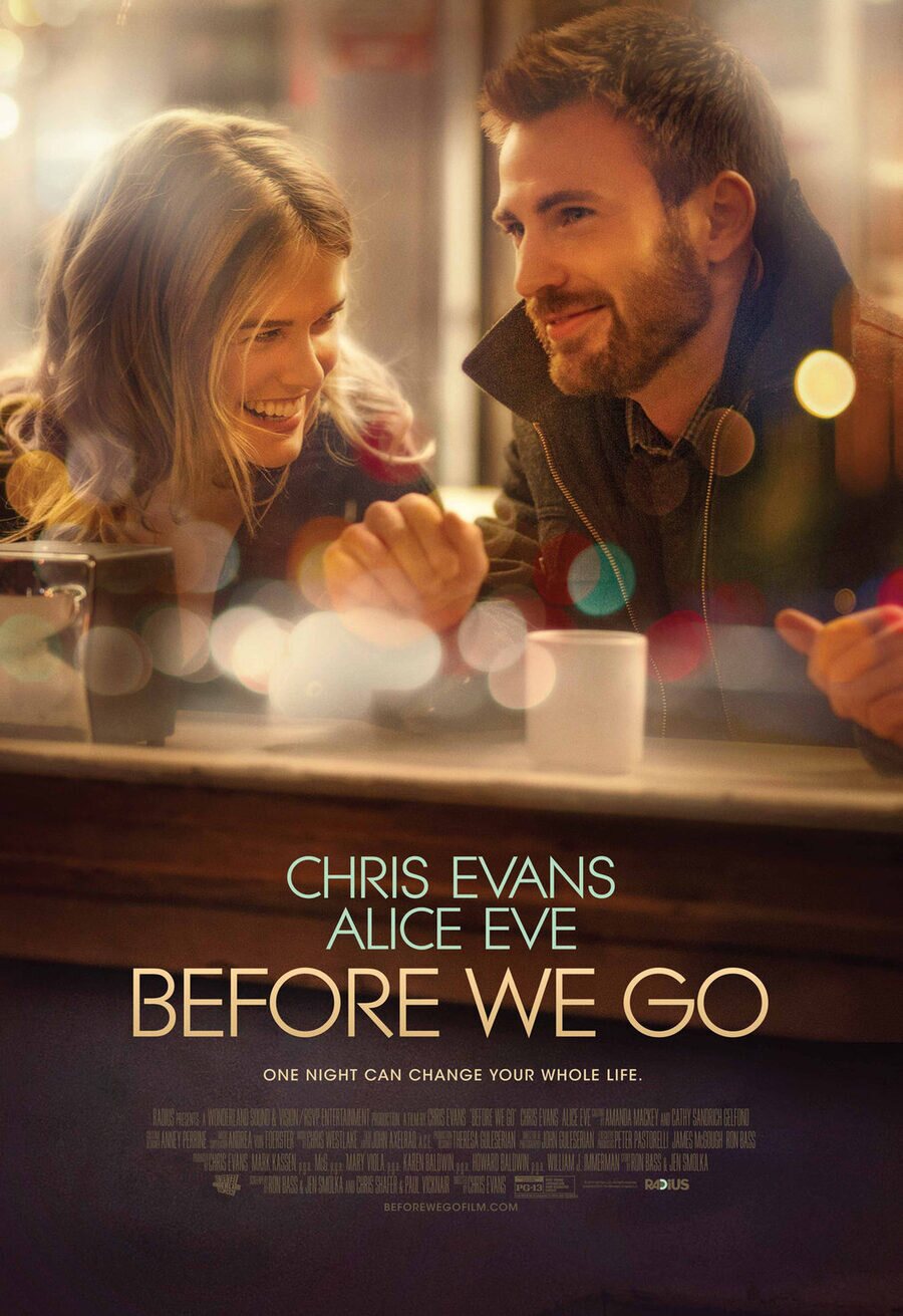 Cartel de Before We Go - Estados Unidos