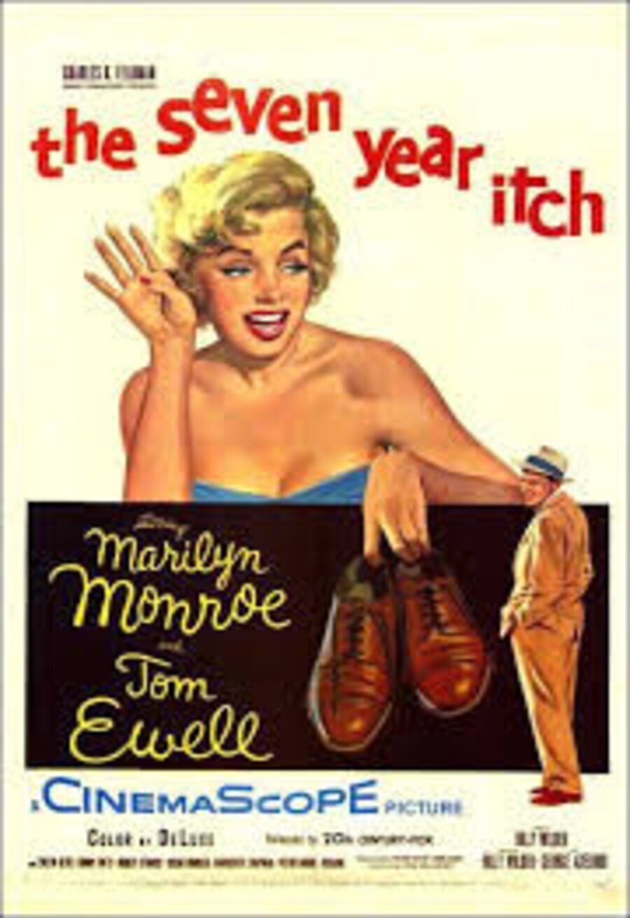 Cartel de La comezón del séptimo año - Cartel 'The Seven Year Itch'