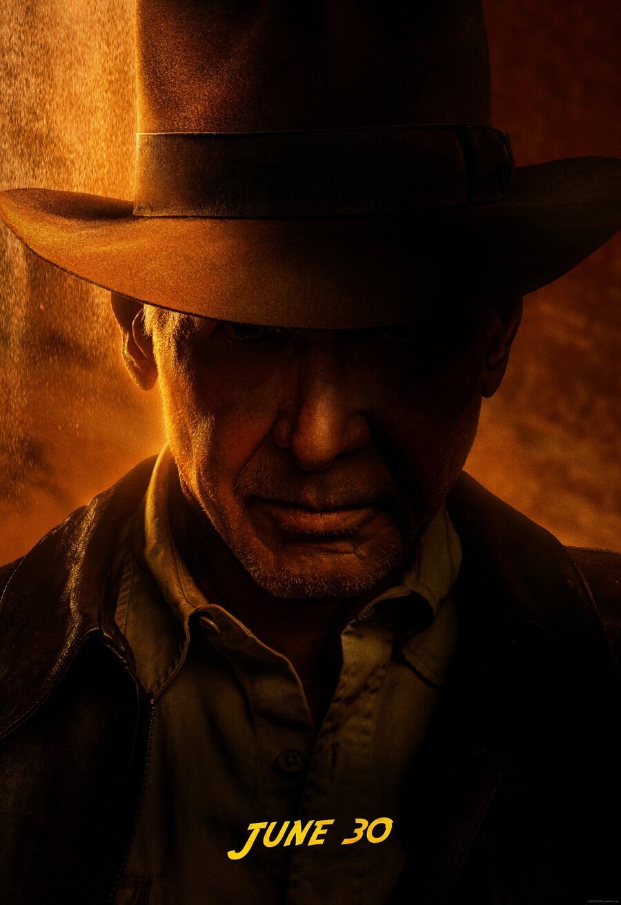 Cartel de Indiana Jones Y El Llamado Del Destino - EEUU