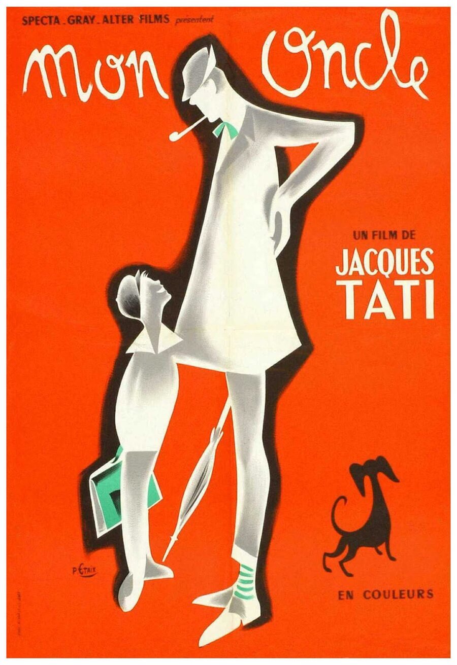 Cartel de Mi tío (Mon oncle) - Francia