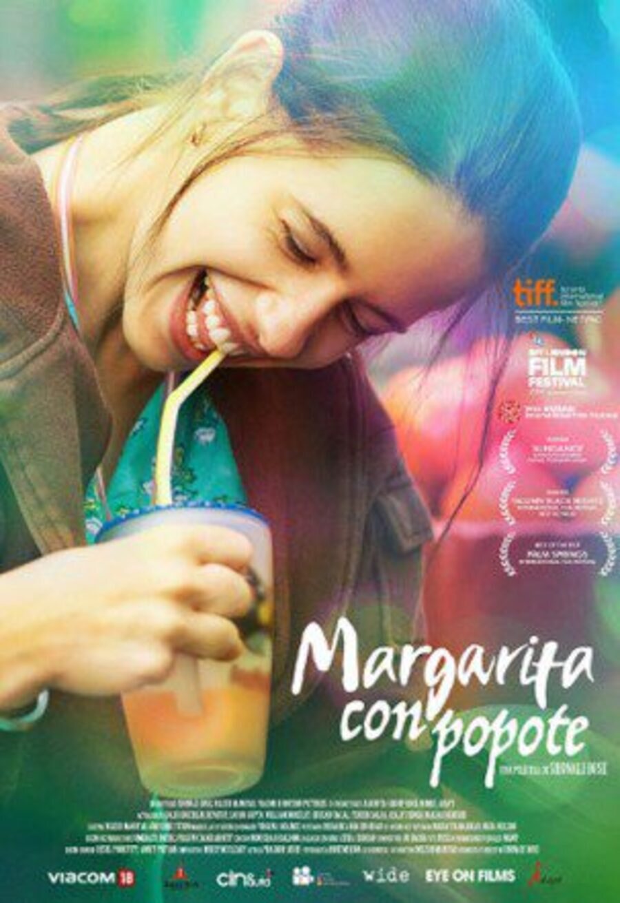 Cartel de Margarita con popote - México