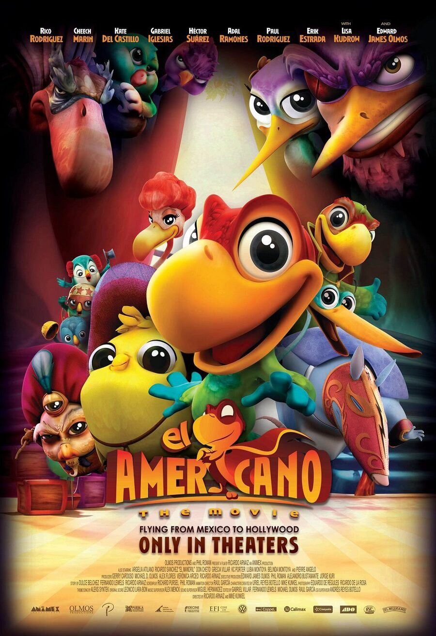 Cartel de El Americano: The Movie - Internacional