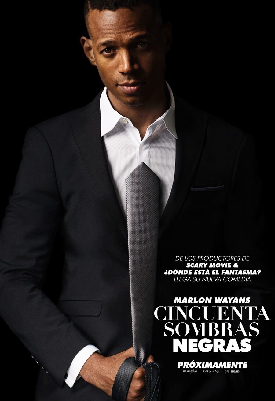 Cartel de Fifty Shades Of Black - Internacional #1