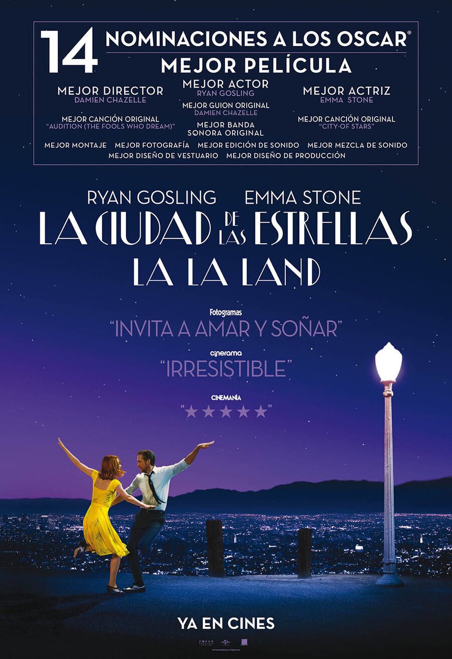 Cartel de La La Land: Una historia de amor - España #4