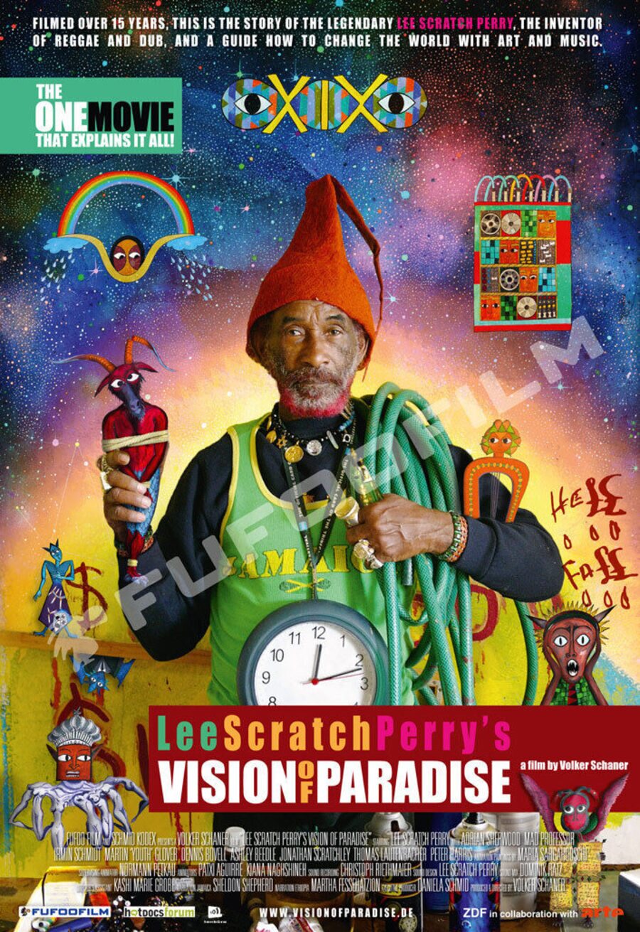 Cartel de Lee Scratch Perry's Vision of Paradise - Reino Unido