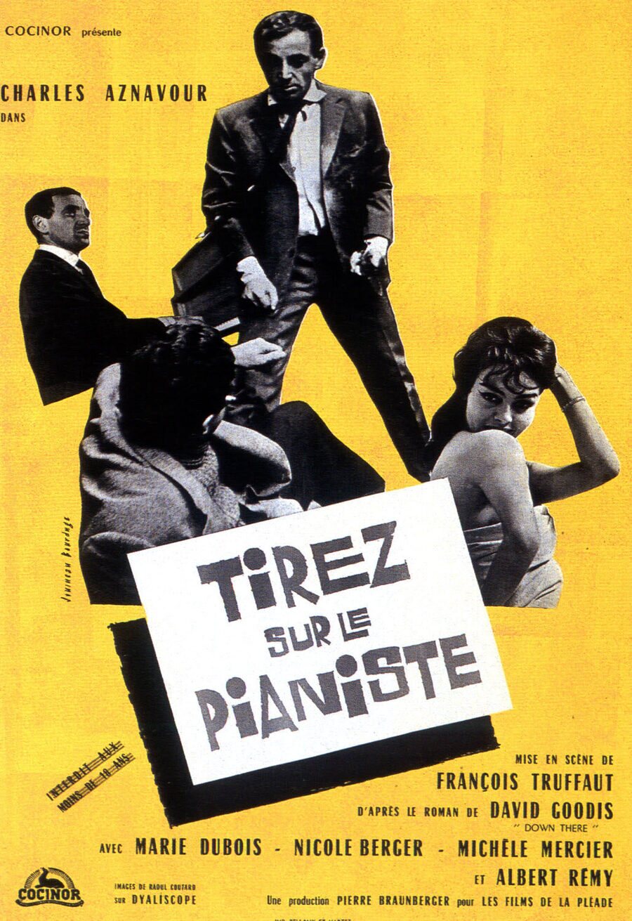 Cartel de Disparen sobre el pianista - Francia