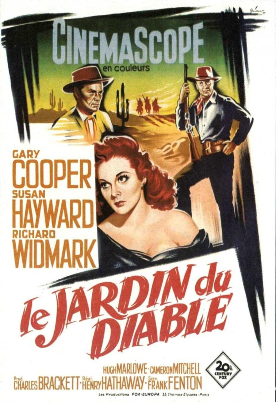 Cartel de El jardín del diablo - Francia