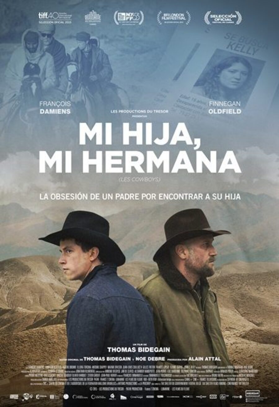 Cartel de Cowboys - Mi hija, mi hermana