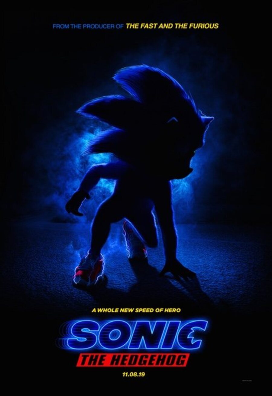 Cartel de Sonic the Hedgehog - Oficial