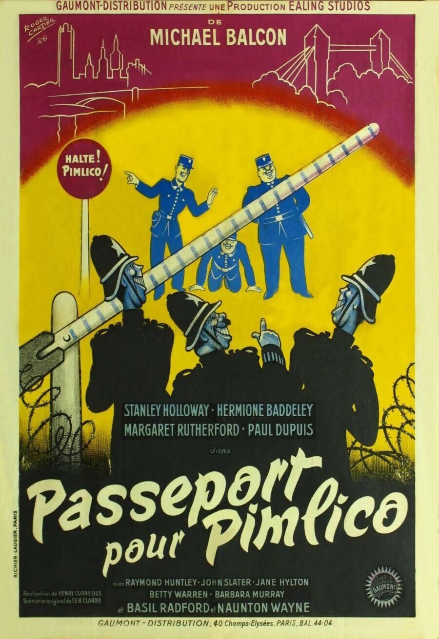 Cartel de Pasaporte a Pimlico - Reino Unido