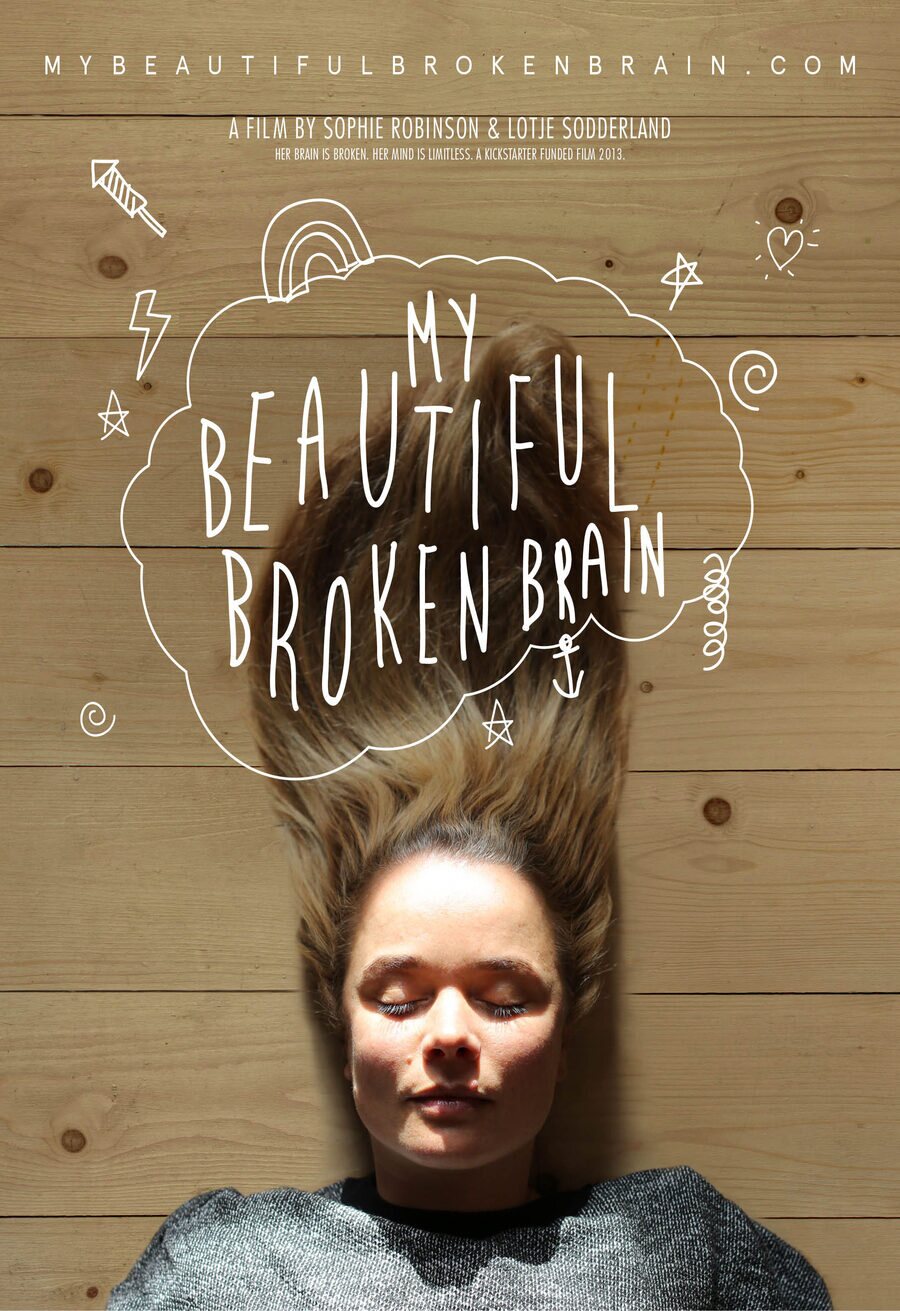 Cartel de My Beautiful Broken Brain - Reino Unido