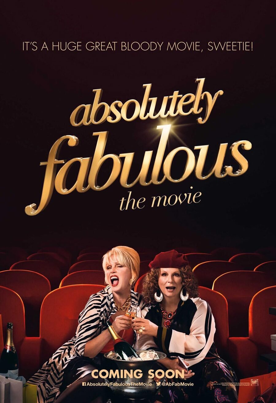 Cartel de Absolutely Fabulous: The Movie - Reino Unido #2