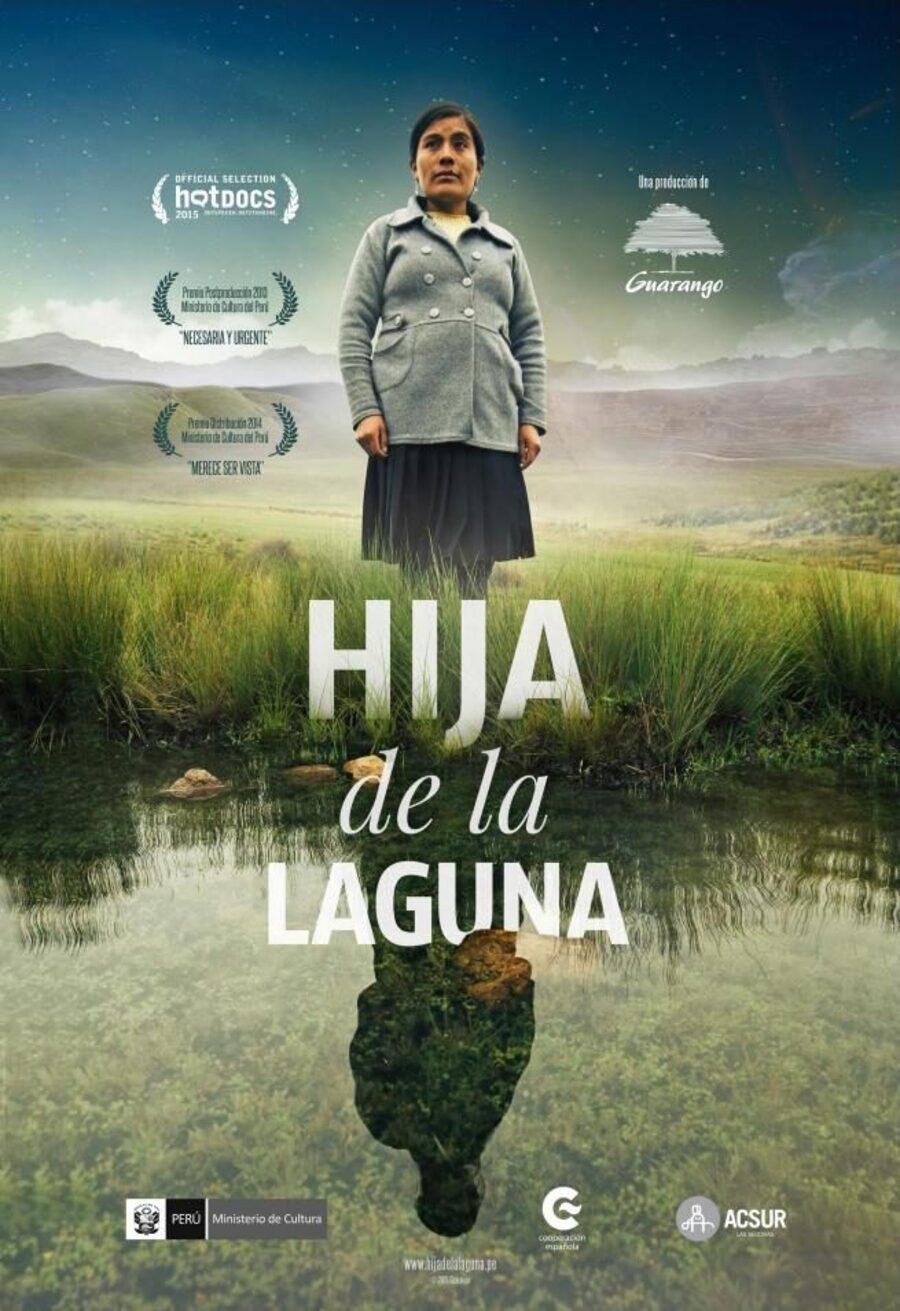 Cartel de Hija de la laguna - Perú