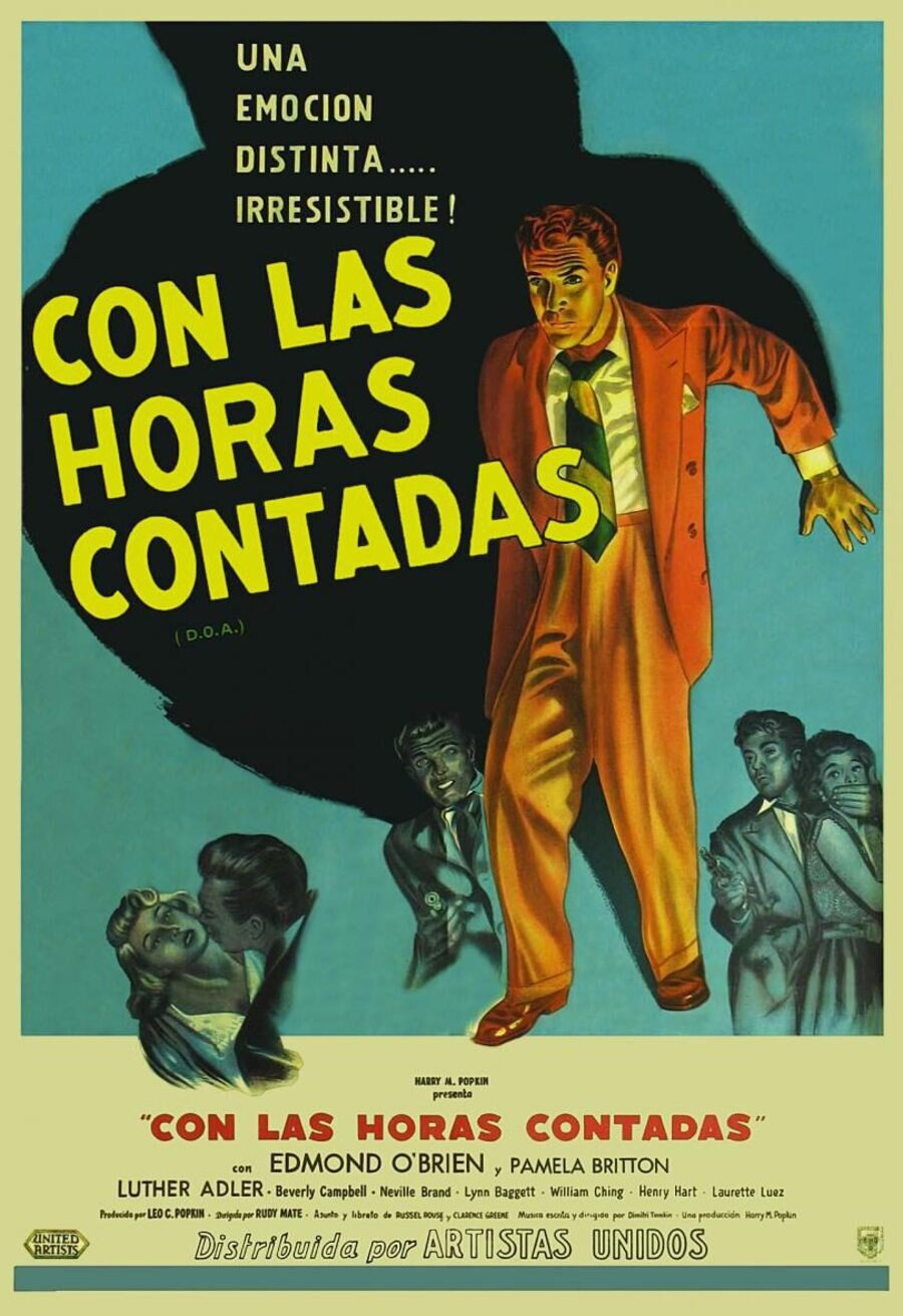 Cartel de Con las horas contadas - España