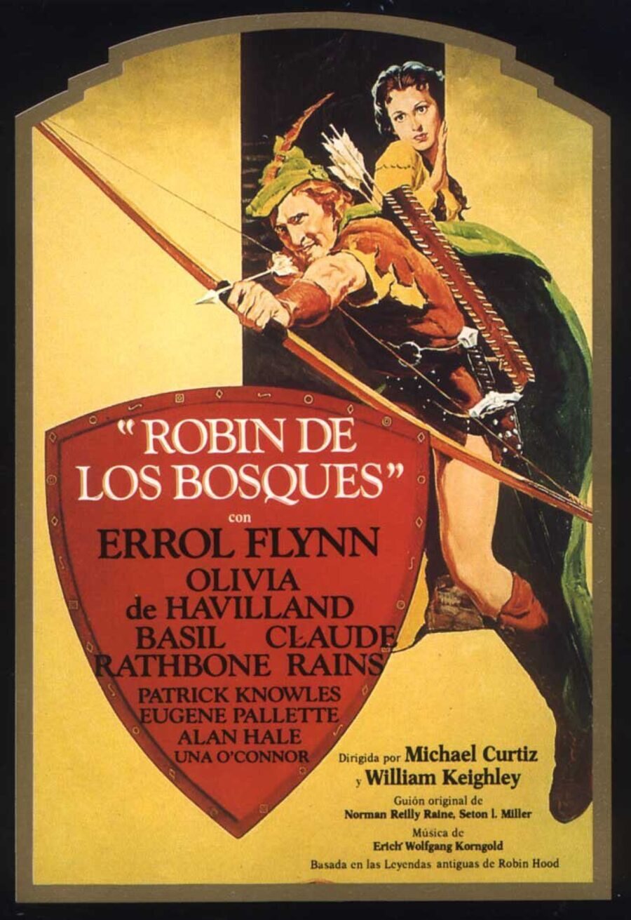 Cartel de Las aventuras de Robin Hood - España