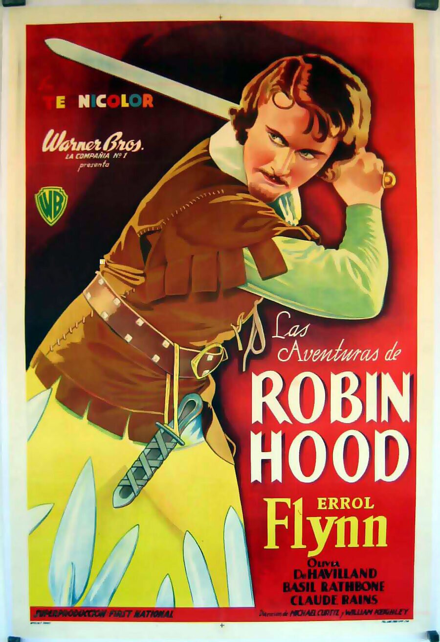 Cartel de Las aventuras de Robin Hood - México