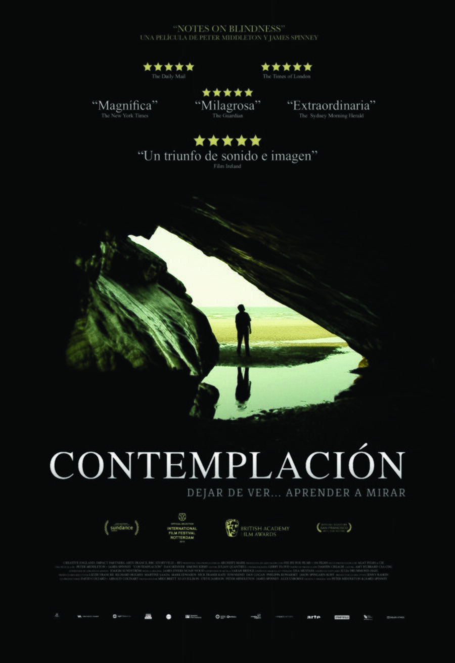 Cartel de Notes On Blindness - Póster español 'Contemplación'