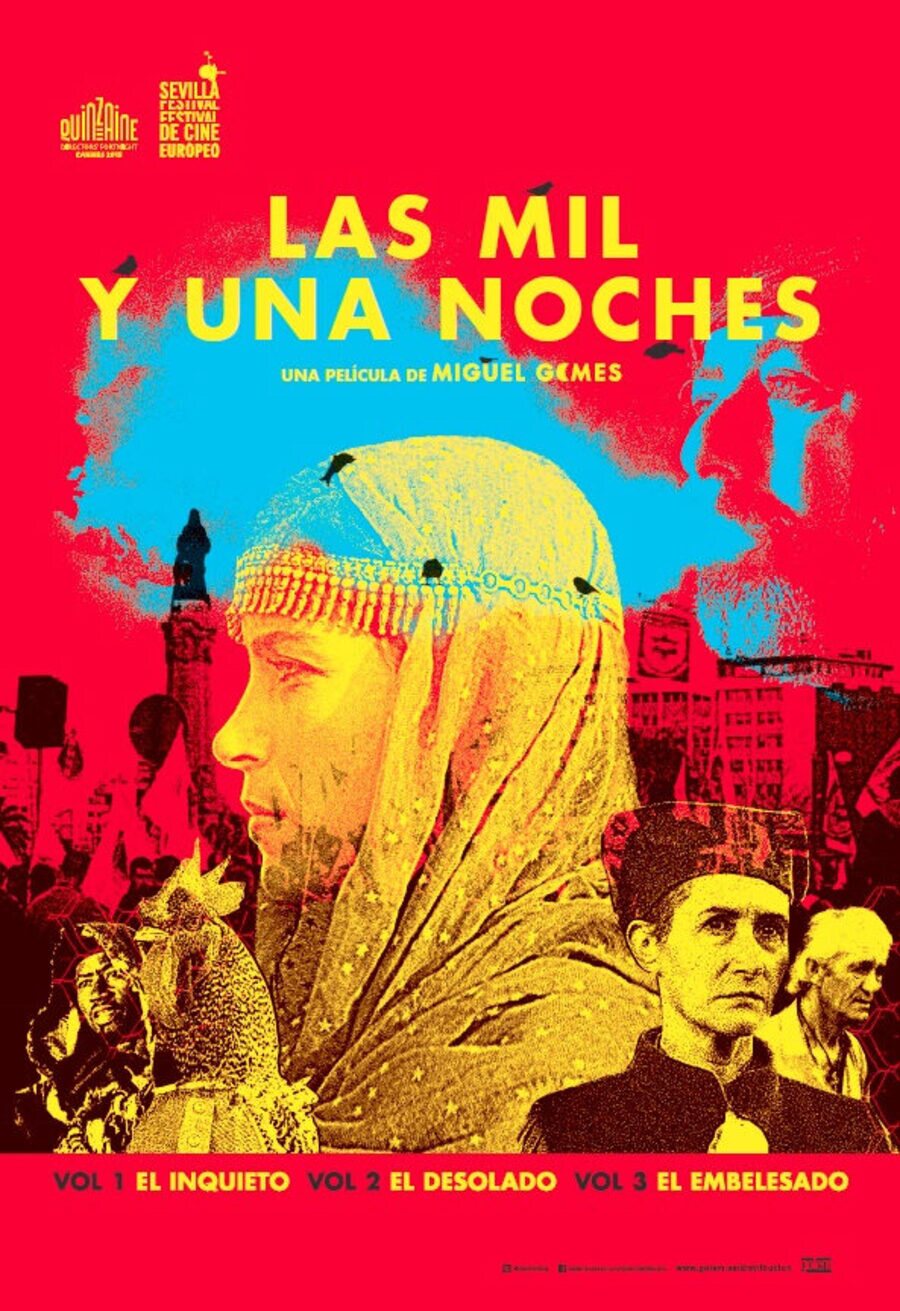 Cartel de Las mil y una noches Vol. 3 (El embelesado) - España