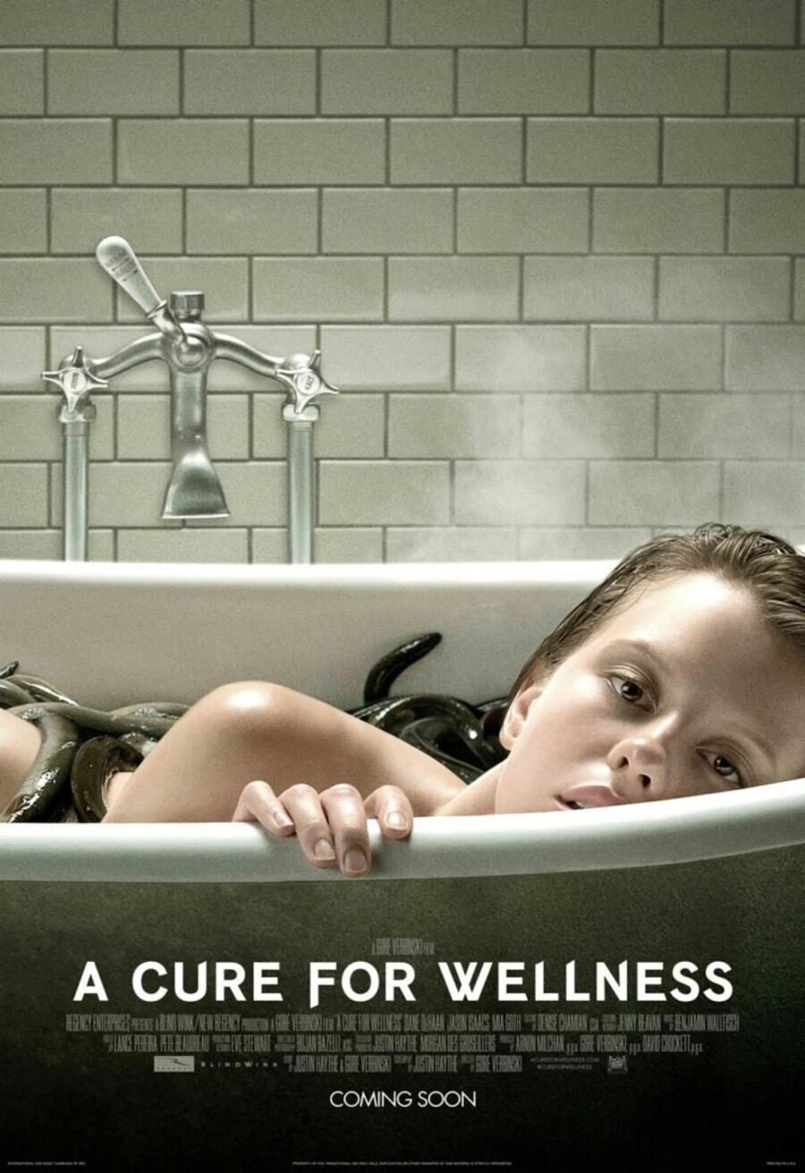 Cartel de La cura siniestra - 'A cure for Wellness'