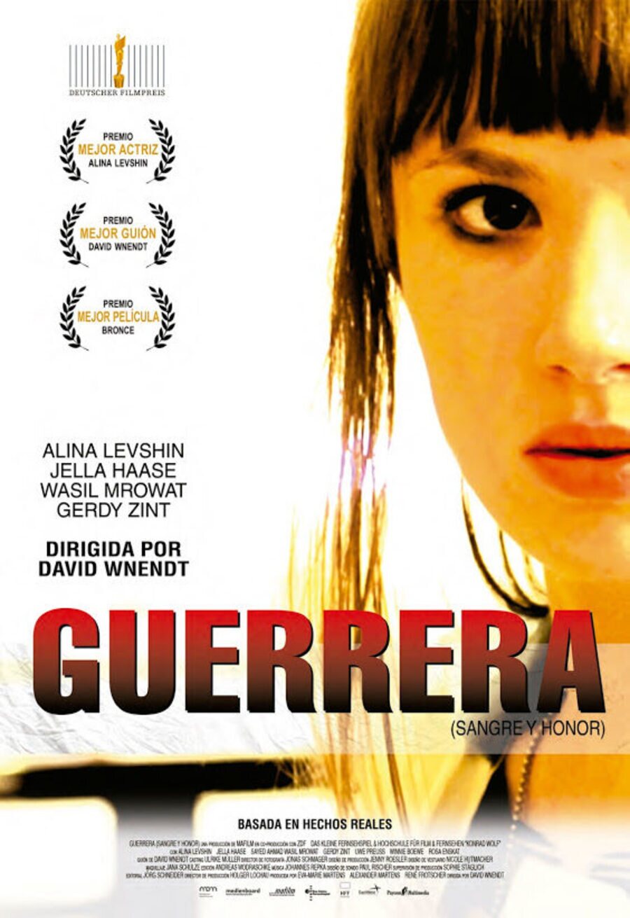 Cartel de Guerrera (Sangre y honor) - España