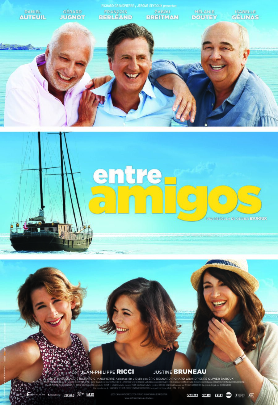 Cartel de Entre amigos - España