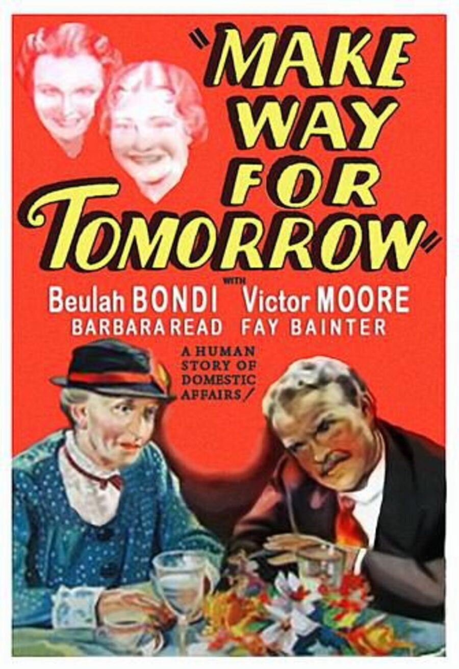 Cartel de Make Way for Tomorrow - Estados Unidos