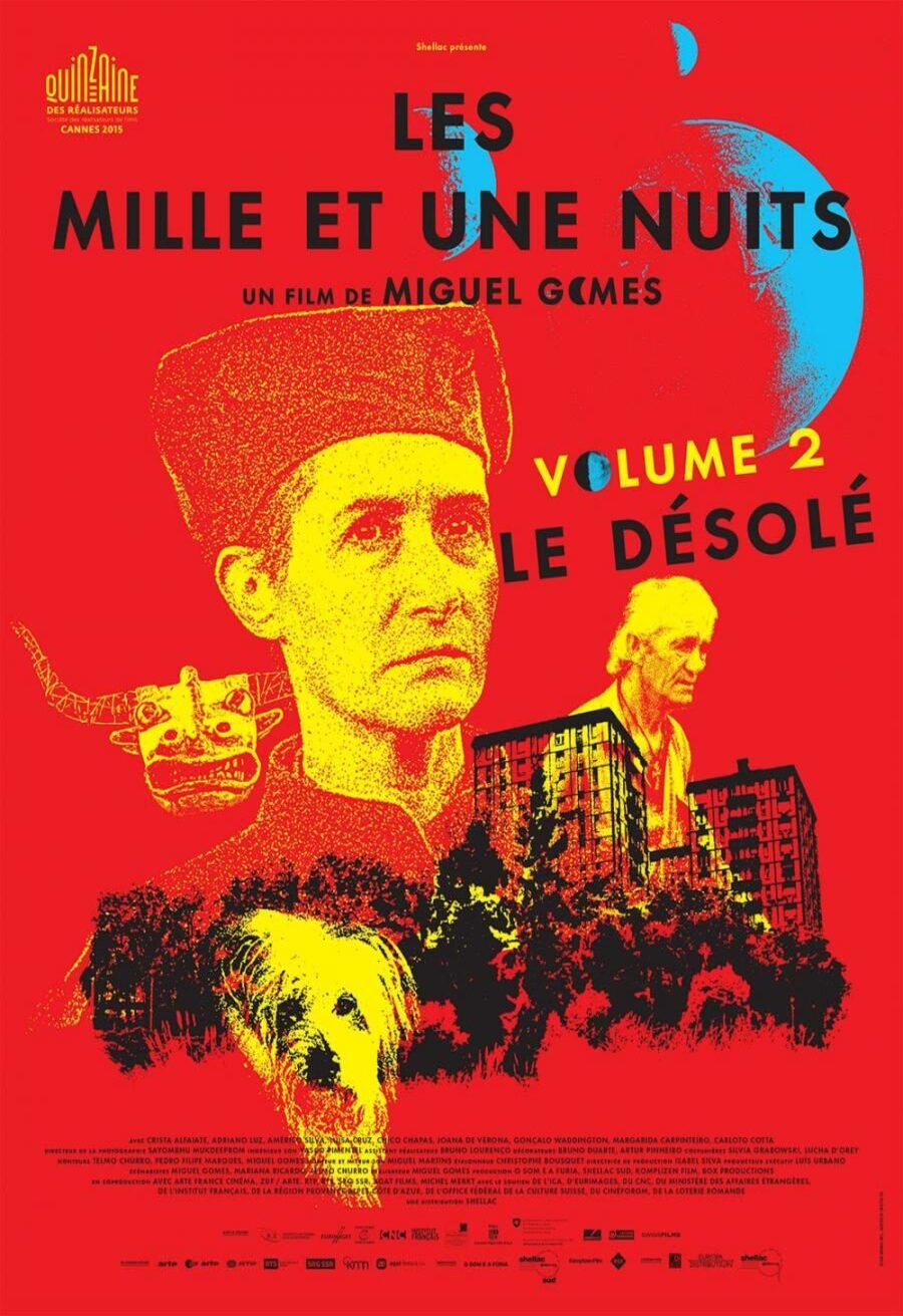 Cartel de Las mil y una noches Vol. 2 (El desconsolado) - Francia