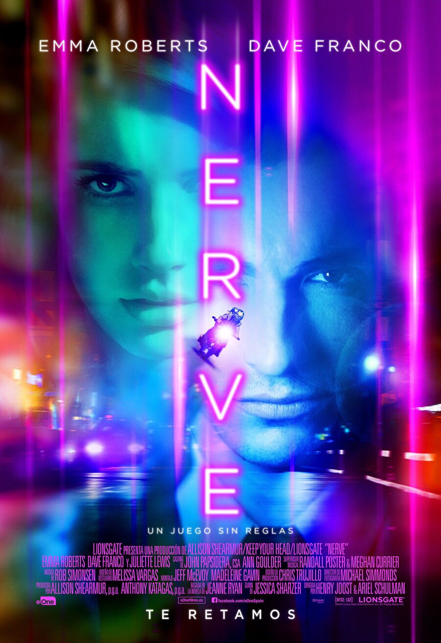 Cartel de Un juego sin reglas: Nerve - España