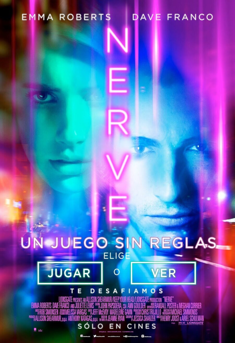 Cartel de Un juego sin reglas: Nerve - México