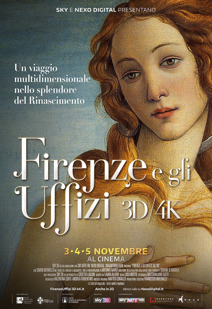 Cartel de Florencia y la galería Uffizi - Italia