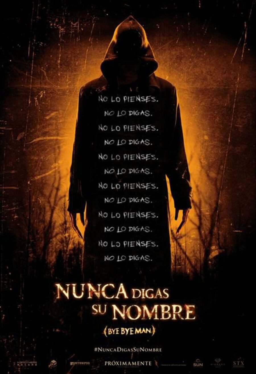 Cartel de Nunca digas su nombre (Bye Bye Man) - Cartel España