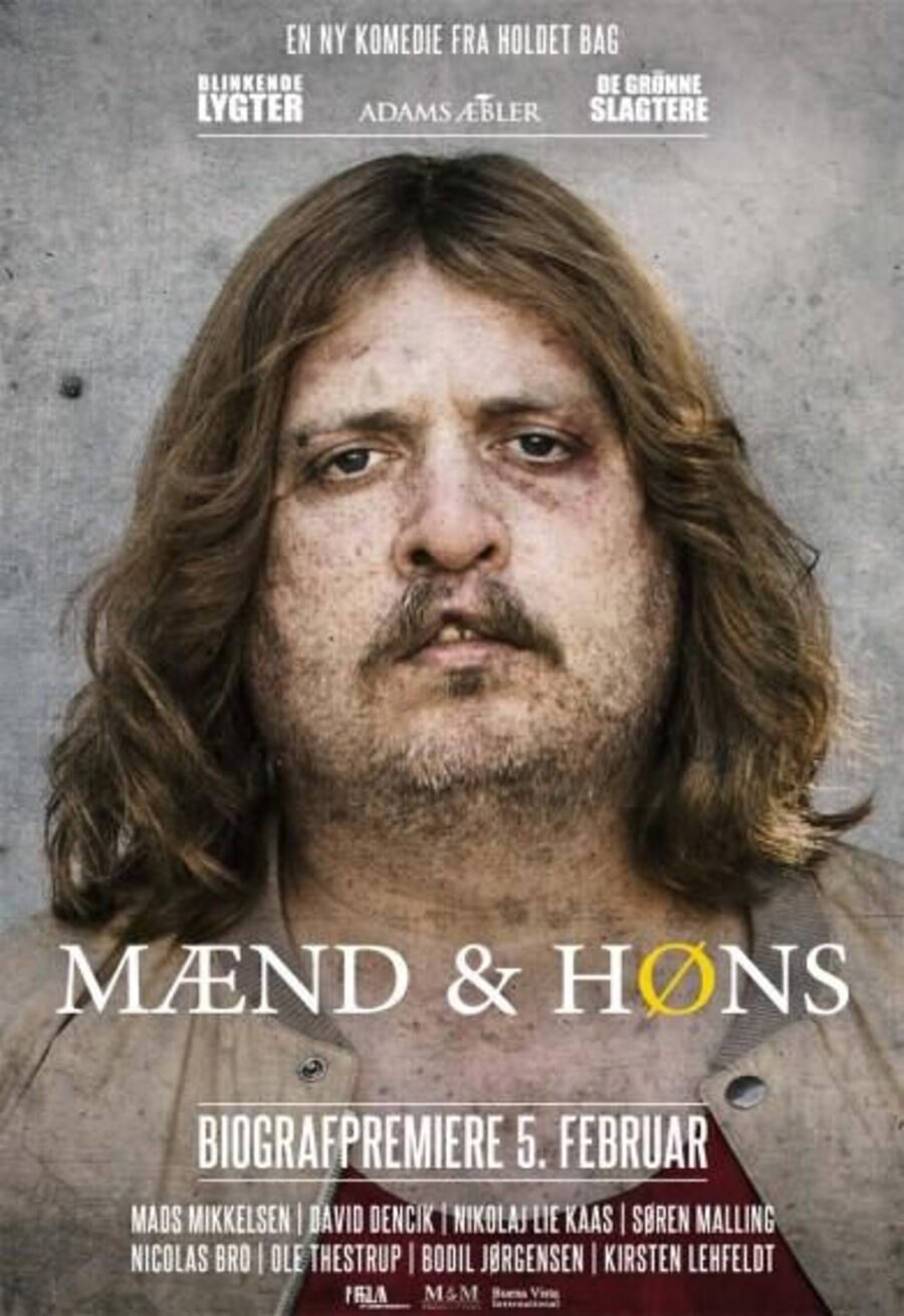 Cartel de Men & Chicken - Mænd & høns