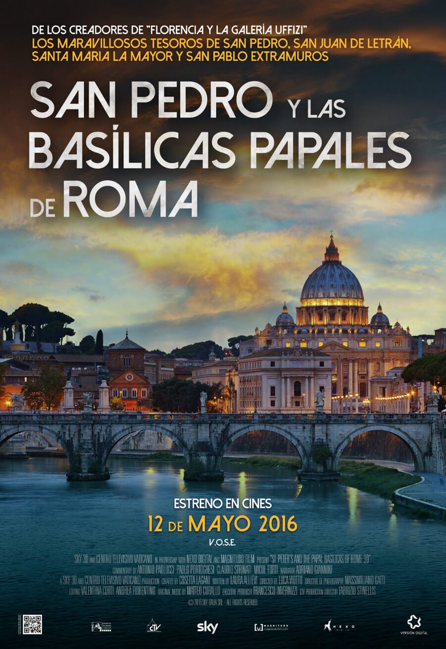 Cartel de San Pedro y las basílicas papales de Roma - España