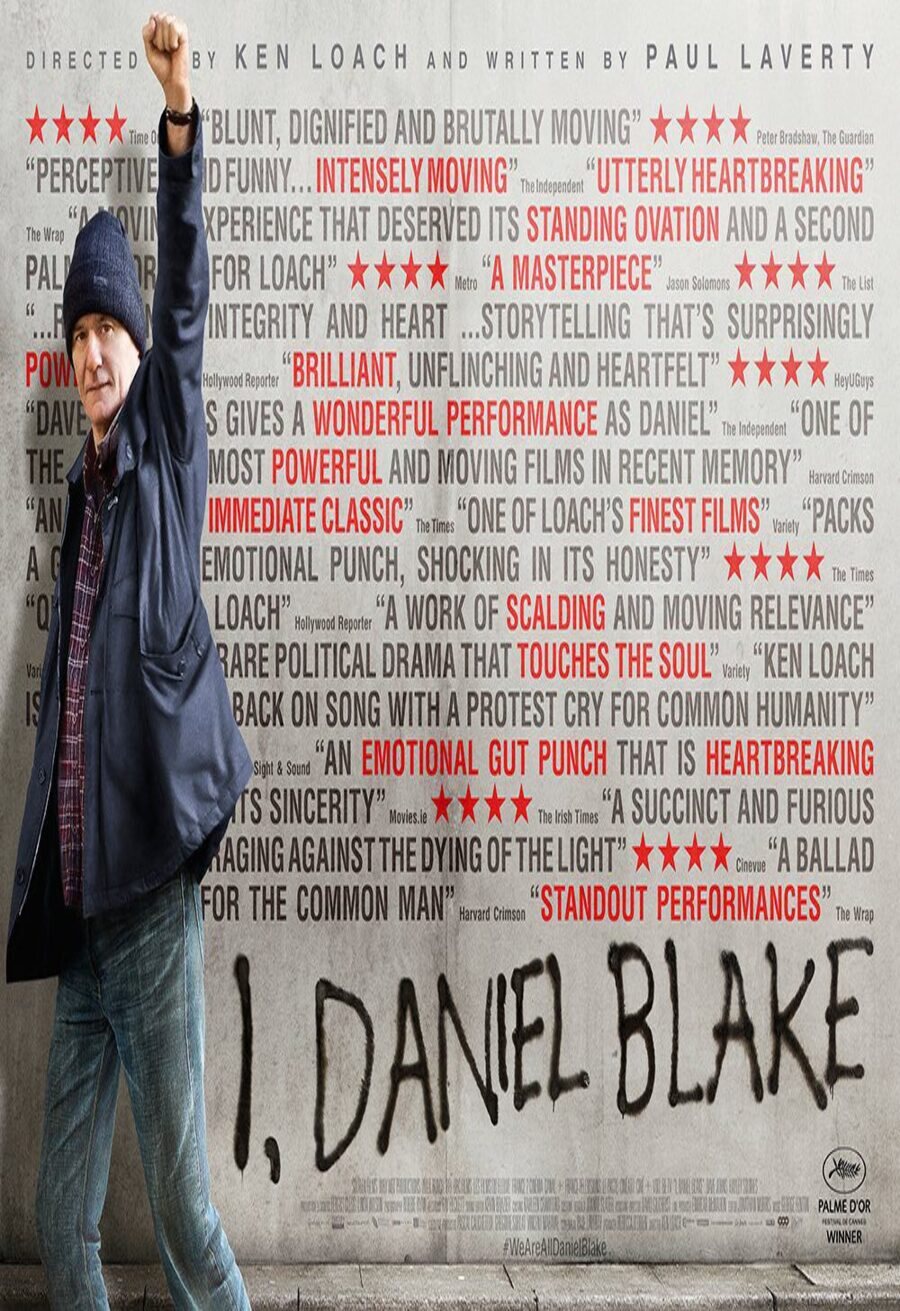 Cartel de I, Daniel Blake - Críticas (Internacional)