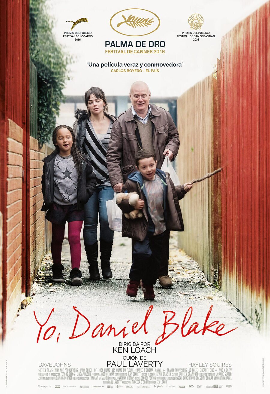 Cartel de I, Daniel Blake - España