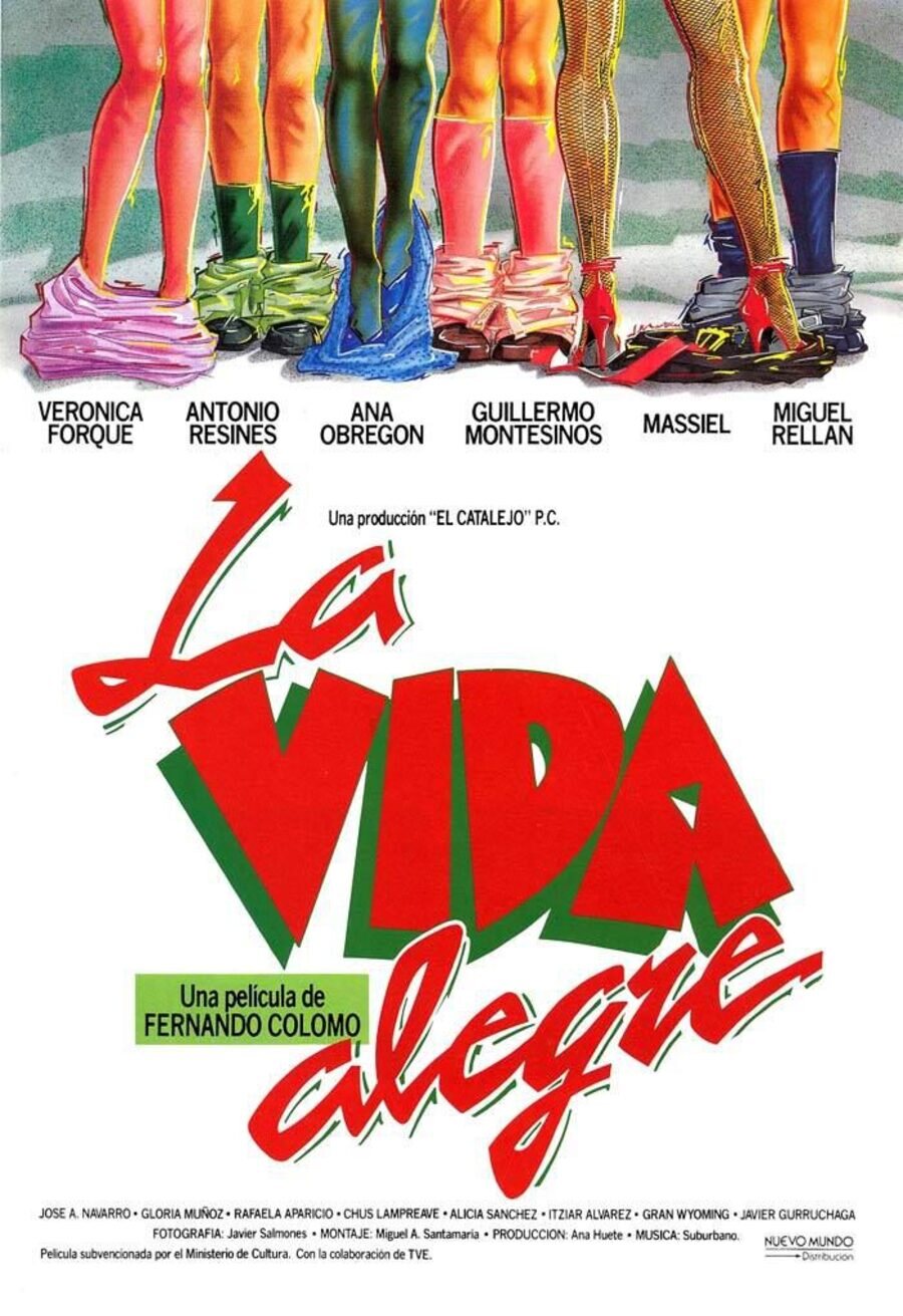 Cartel de La vida alegre - España