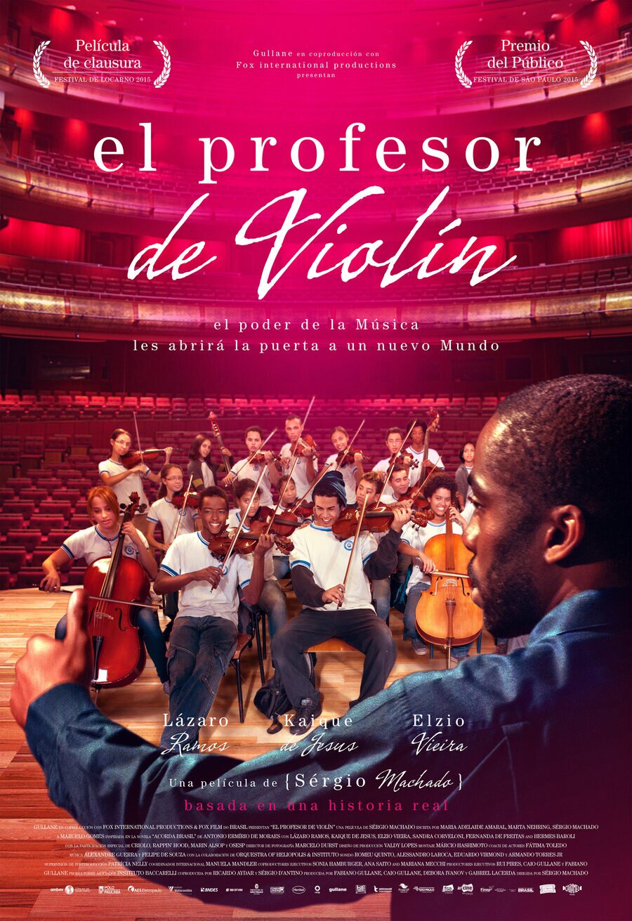 Cartel de El profesor de violín - España