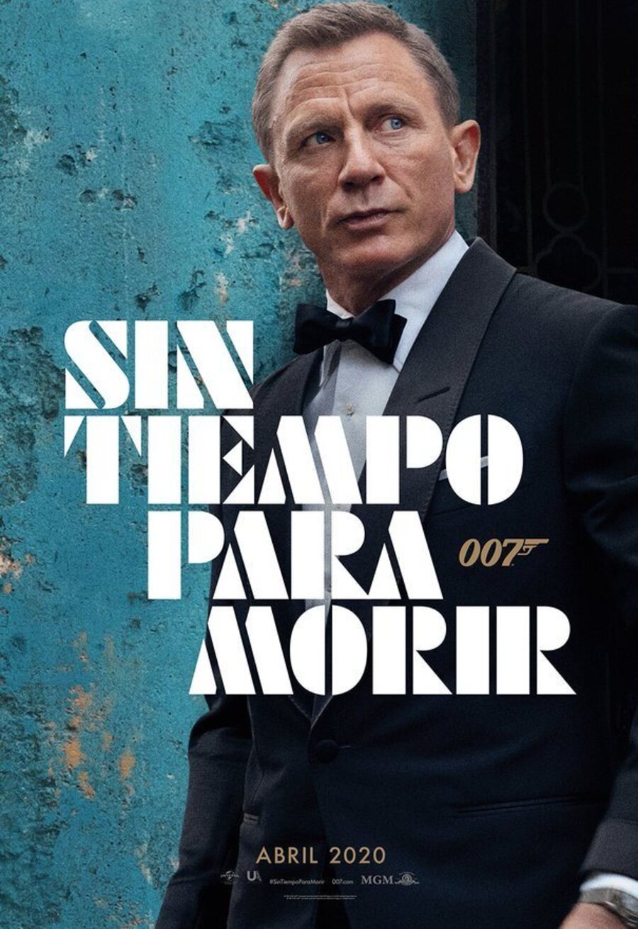 Cartel de Sin tiempo para morir - Teaser poster España