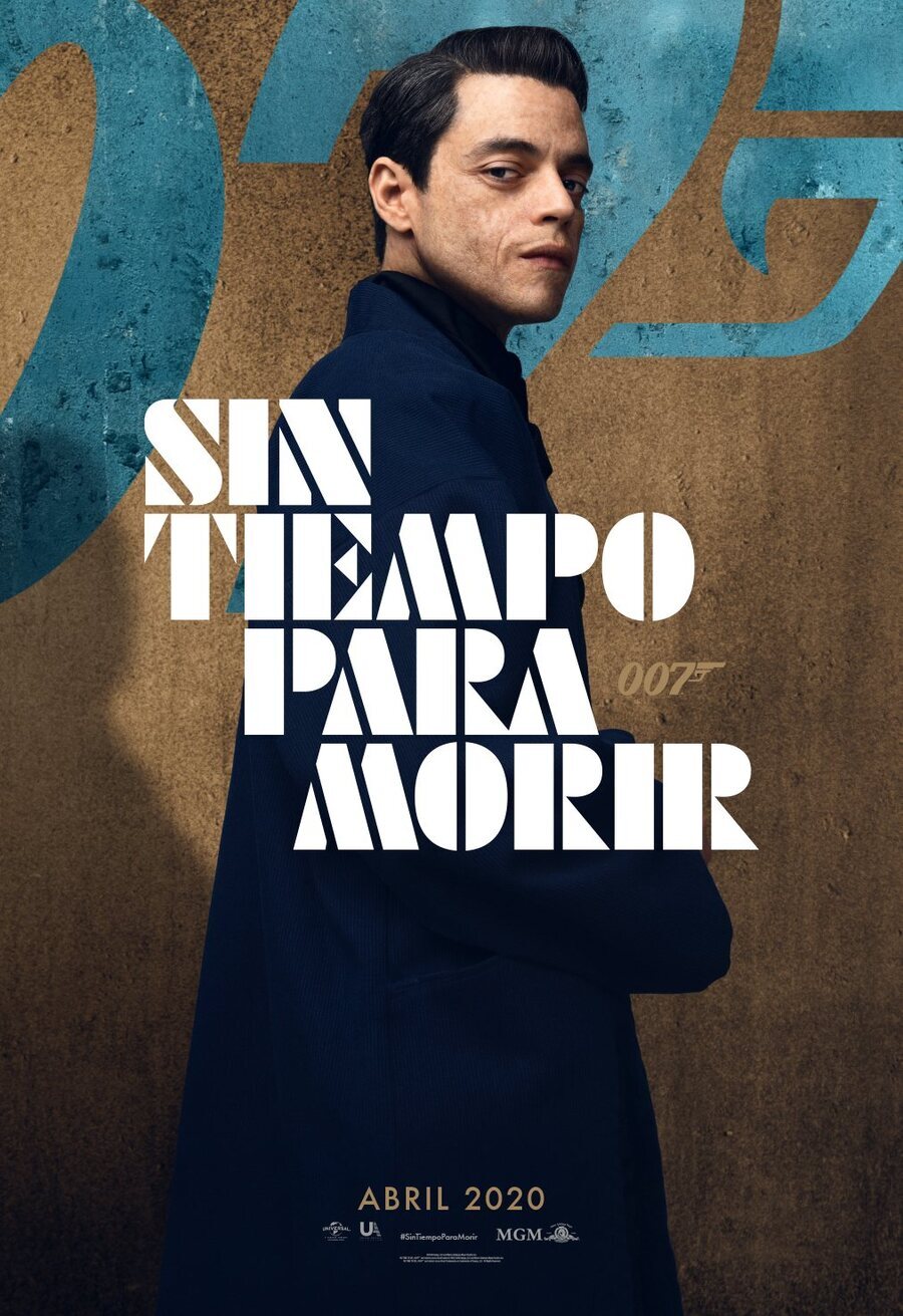 Cartel de Sin tiempo para morir - Póster personaje Safin