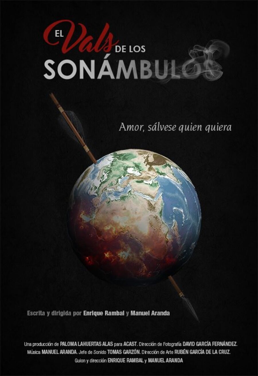 Cartel de El Vals de Los Sonámbulos - España