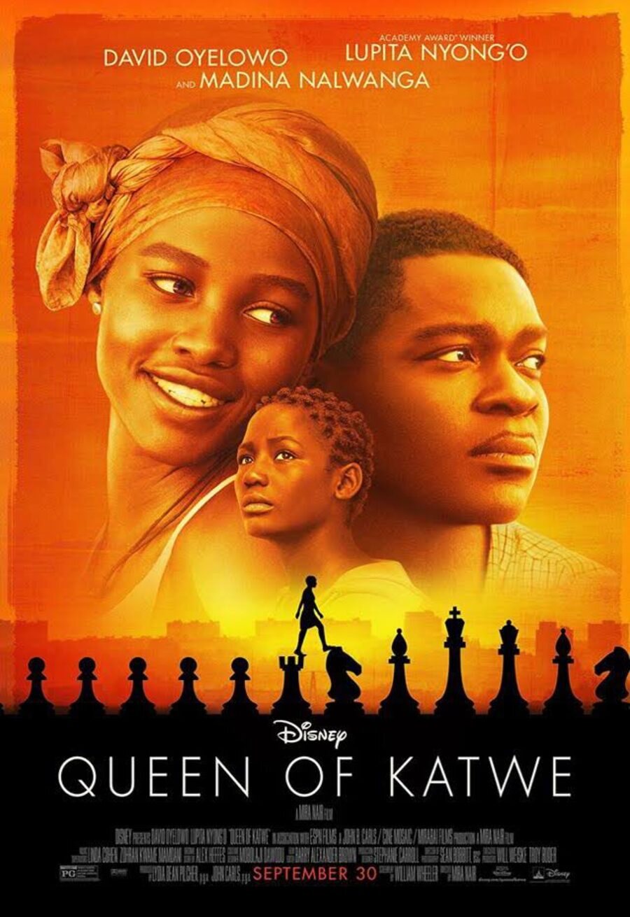 Cartel de Reina de Katwe - Queen of Katwe