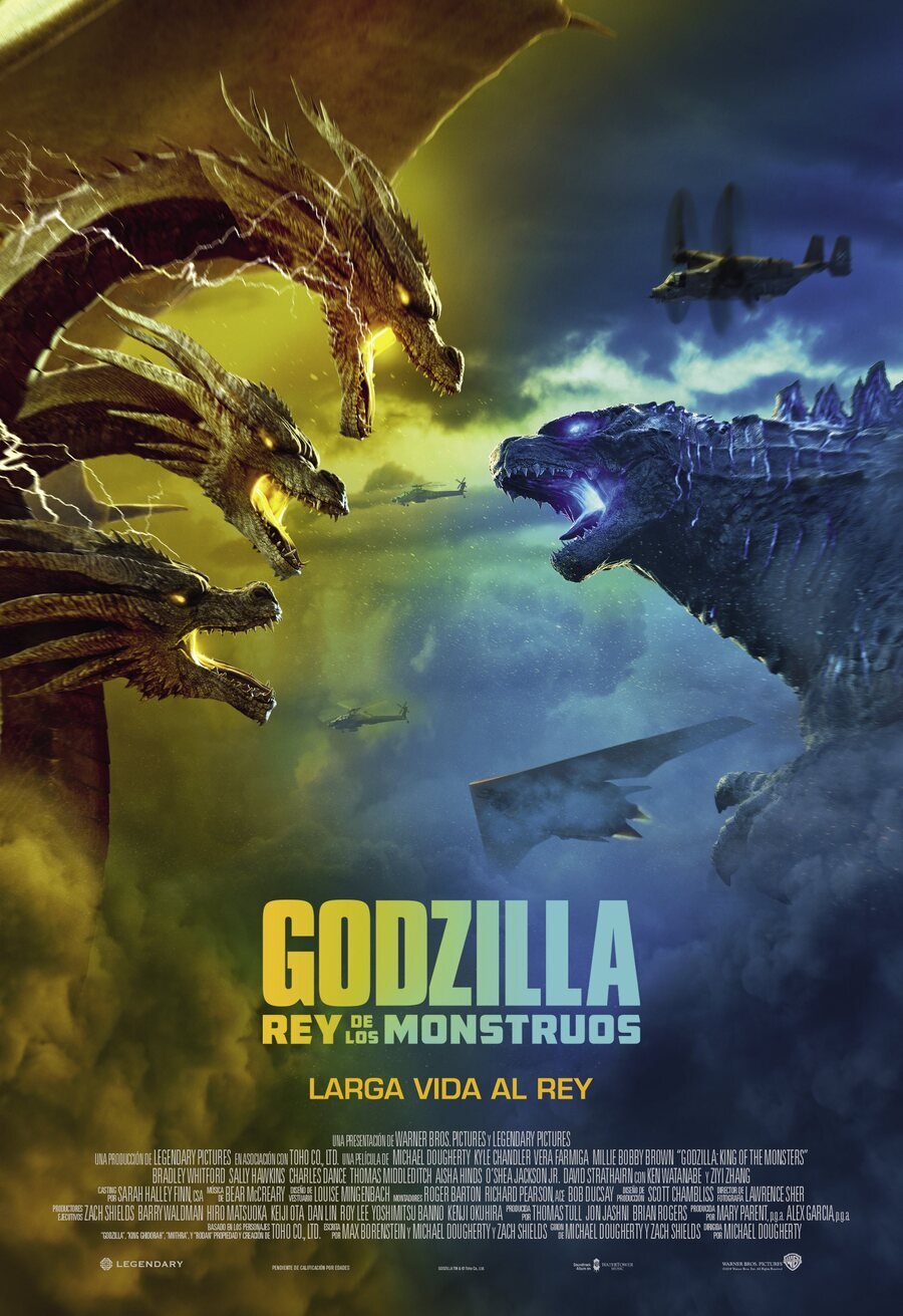 Cartel de Godzilla: El Rey de los Monstruos - 'Godzilla: Rey de los monstruos'