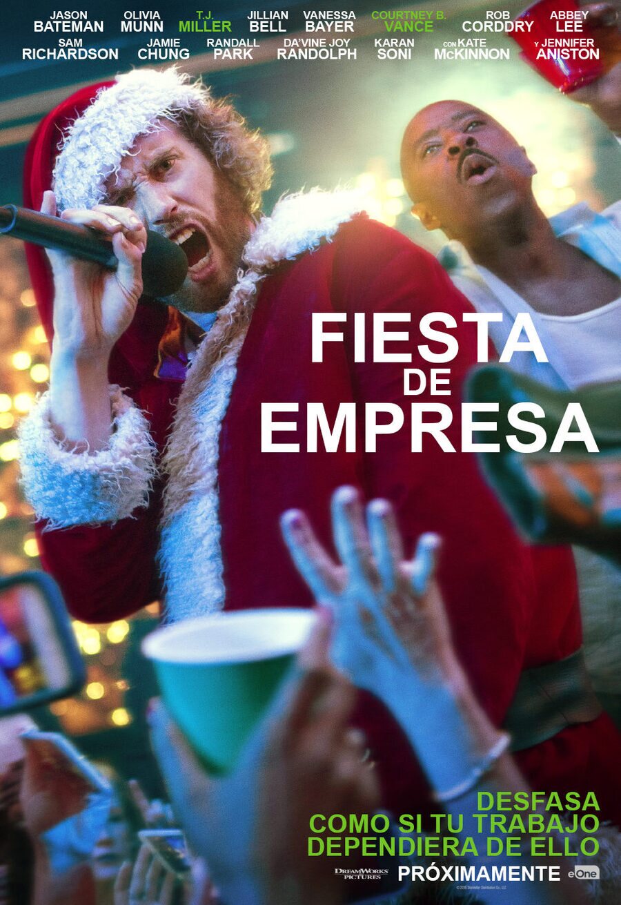 Cartel de Fiesta De Navidad En La Oficina - España