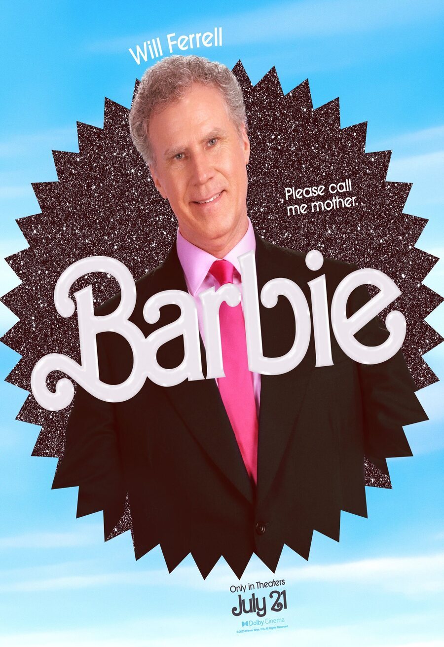 Cartel de Barbie - Will Ferrell