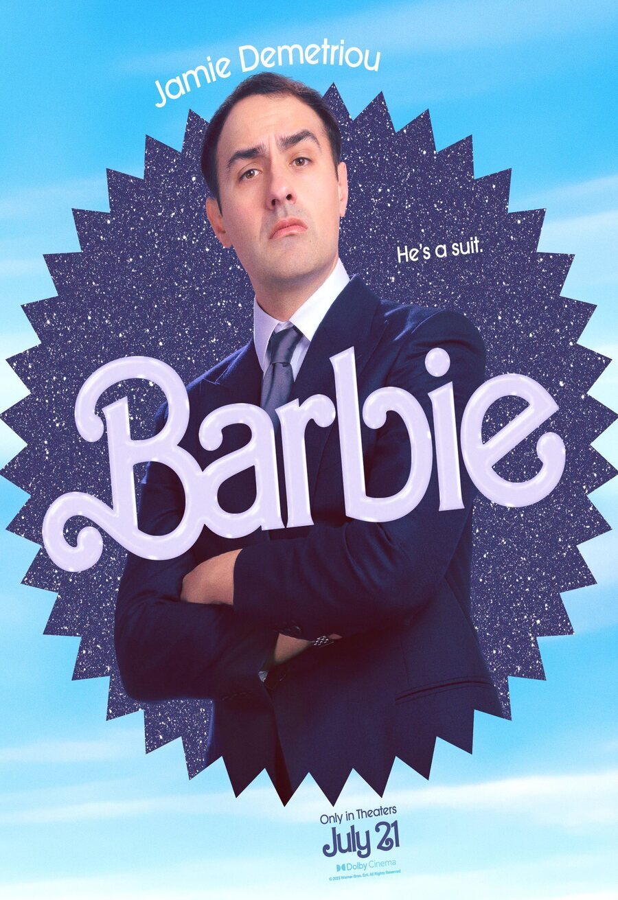 Cartel de Barbie - Jamie Demetriou