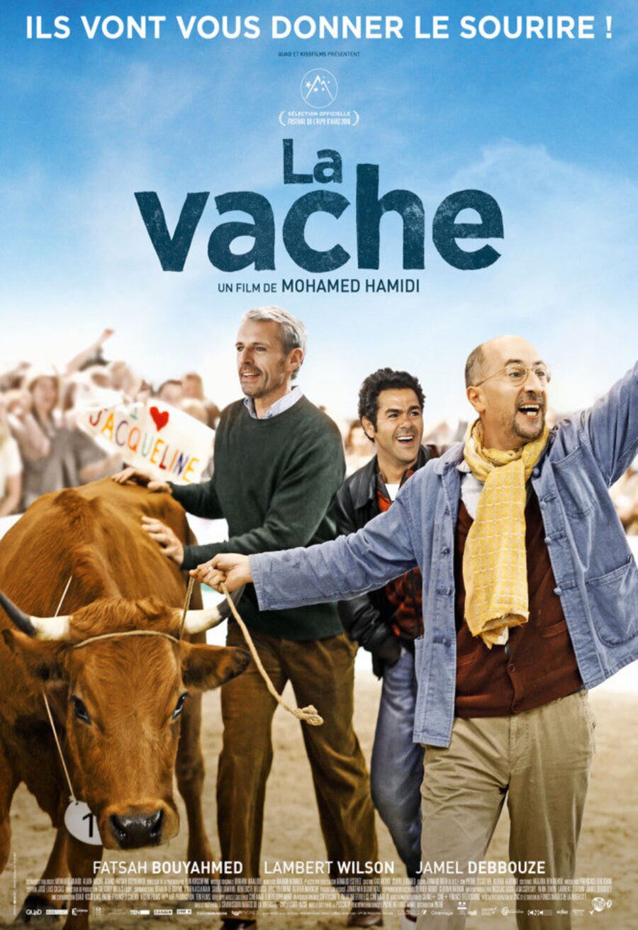 Cartel de No se metan con mi vaca - La vache (2016) Cartel francés