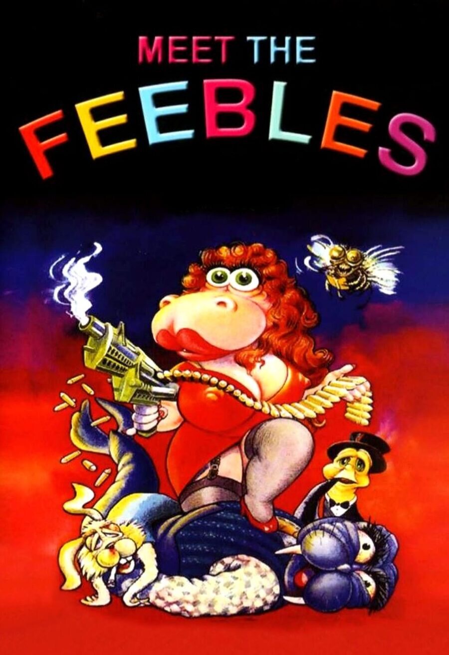 Cartel de El mundo de los Feebles - EE.UU